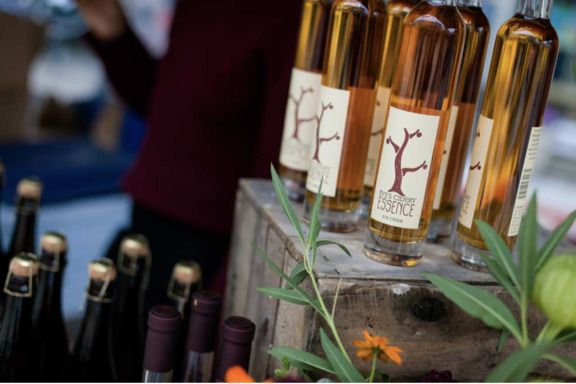 wine bottles